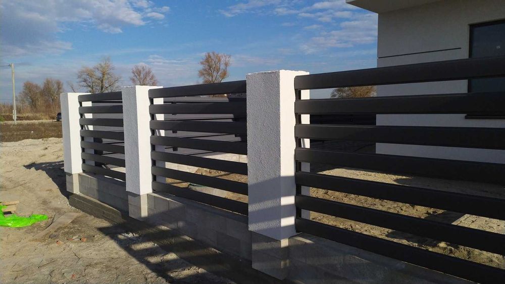 Забор Ранчо Металевий Паркан Жалюзі