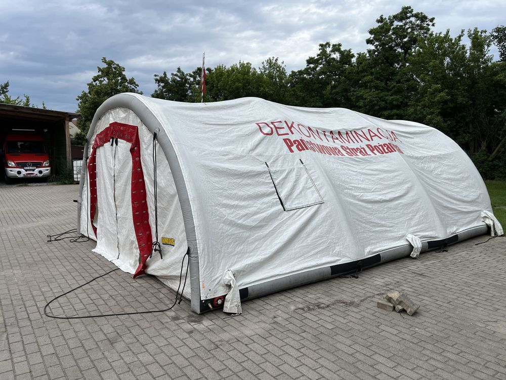 Namiot pneumatyczny straz 30m2