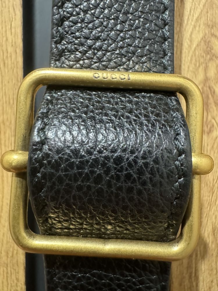 Сумка Gucci шкіряна не канва