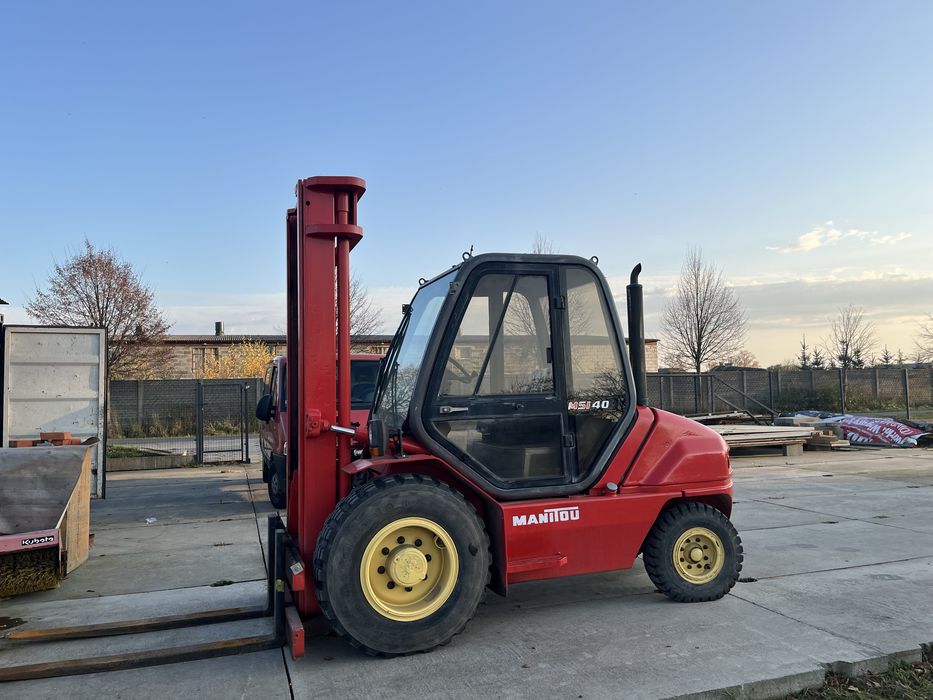 Wózek widłowy terenowy Manitou msi40
