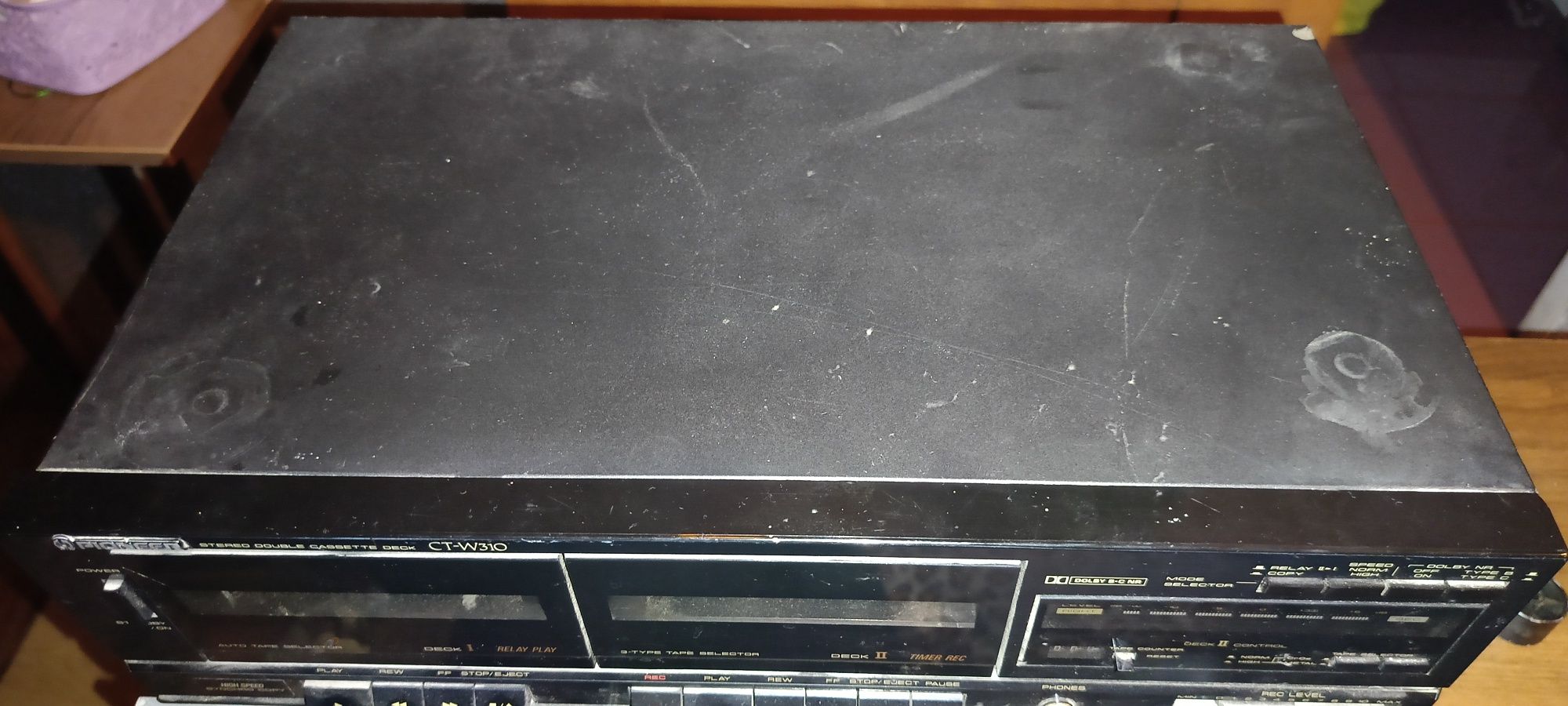 pioneer ct-w310 Deck