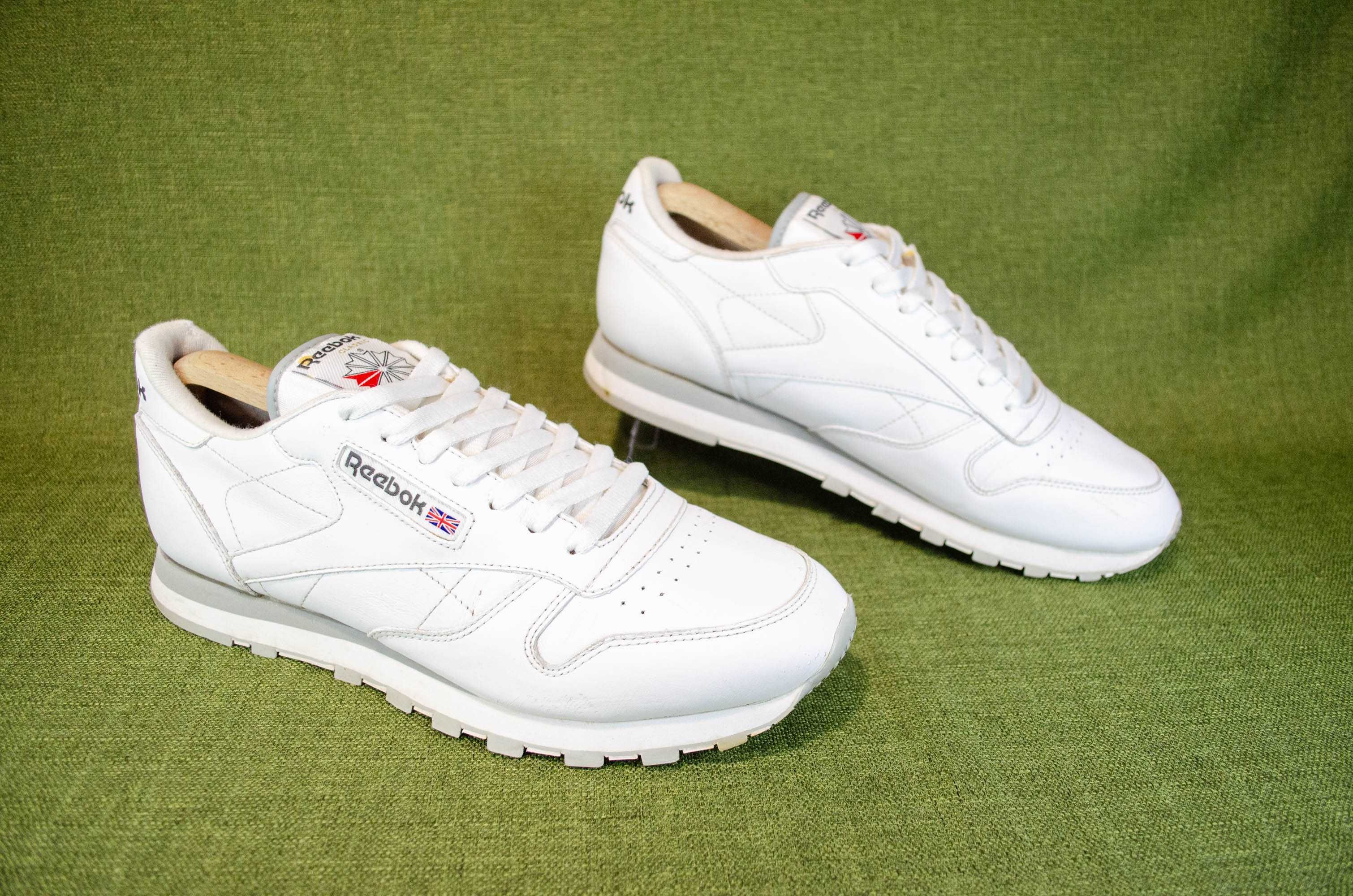 Reebok Classic Leather Кожаные Кроссовки Оригинал! Размер 44 29 см