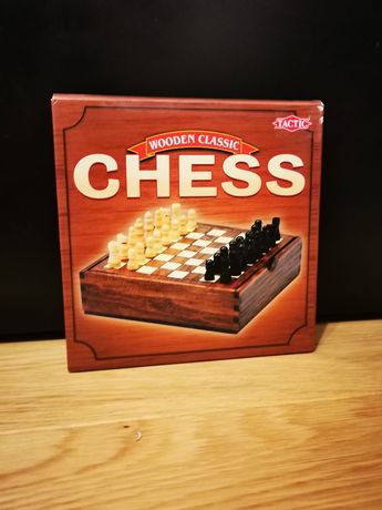 Drewniane szachy Tactic - nowe