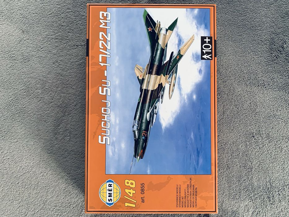 Samolot Suchoj Su-17/22 M3 model do sklejania Smer 0855