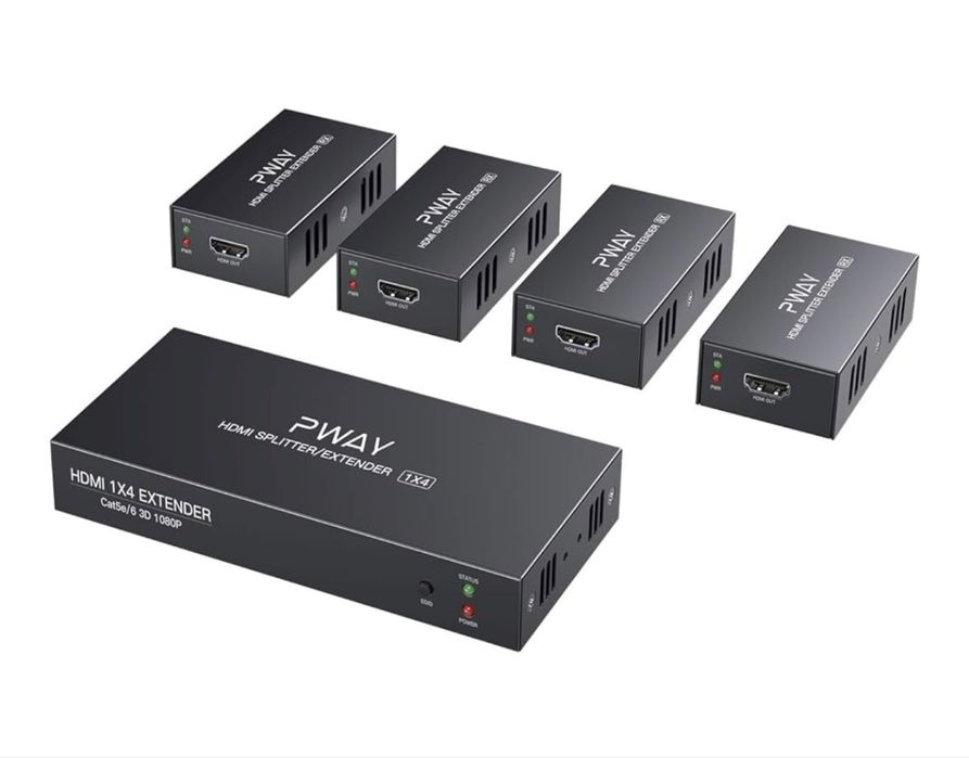 Splitter HDMI PW-HTSO104 (POC) 1 x 4