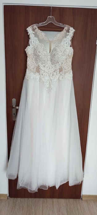 Suknia ślubna XXL 46/48
