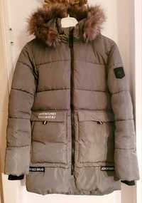 Name It kurtka zimowa płaszcz oversize roz 164 S