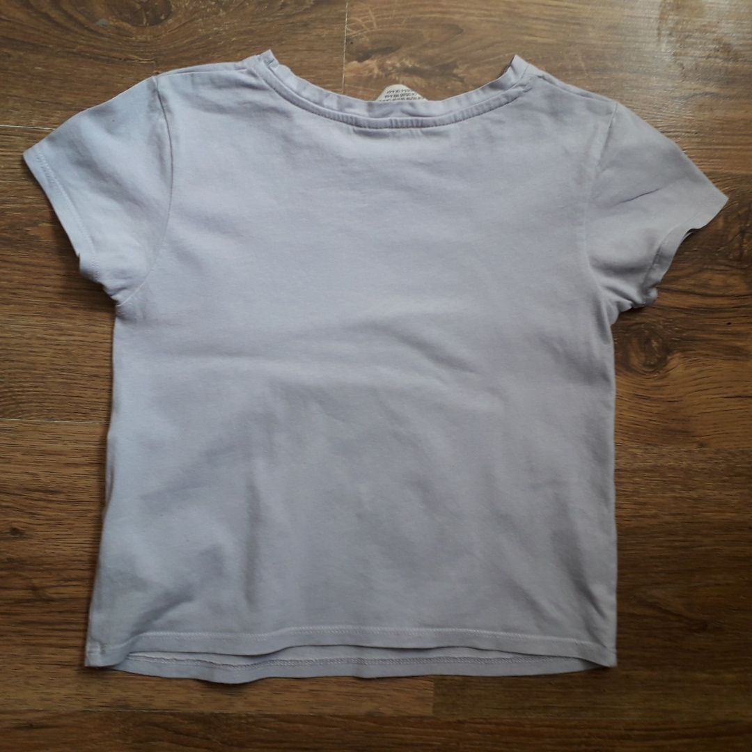 Bluzeczka/T-shirts 110/116 H&M 4/6 lat Cekiny