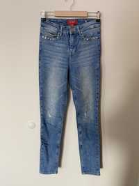 Jeansy spodnie dżinsowe GUESS XS