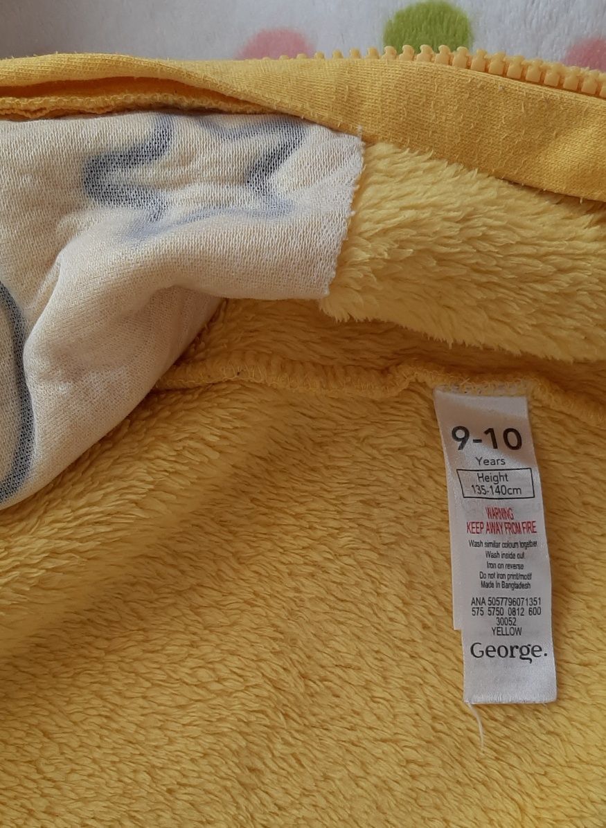 Miś Pudsey pajac przebranie piżamka r.135-140 George