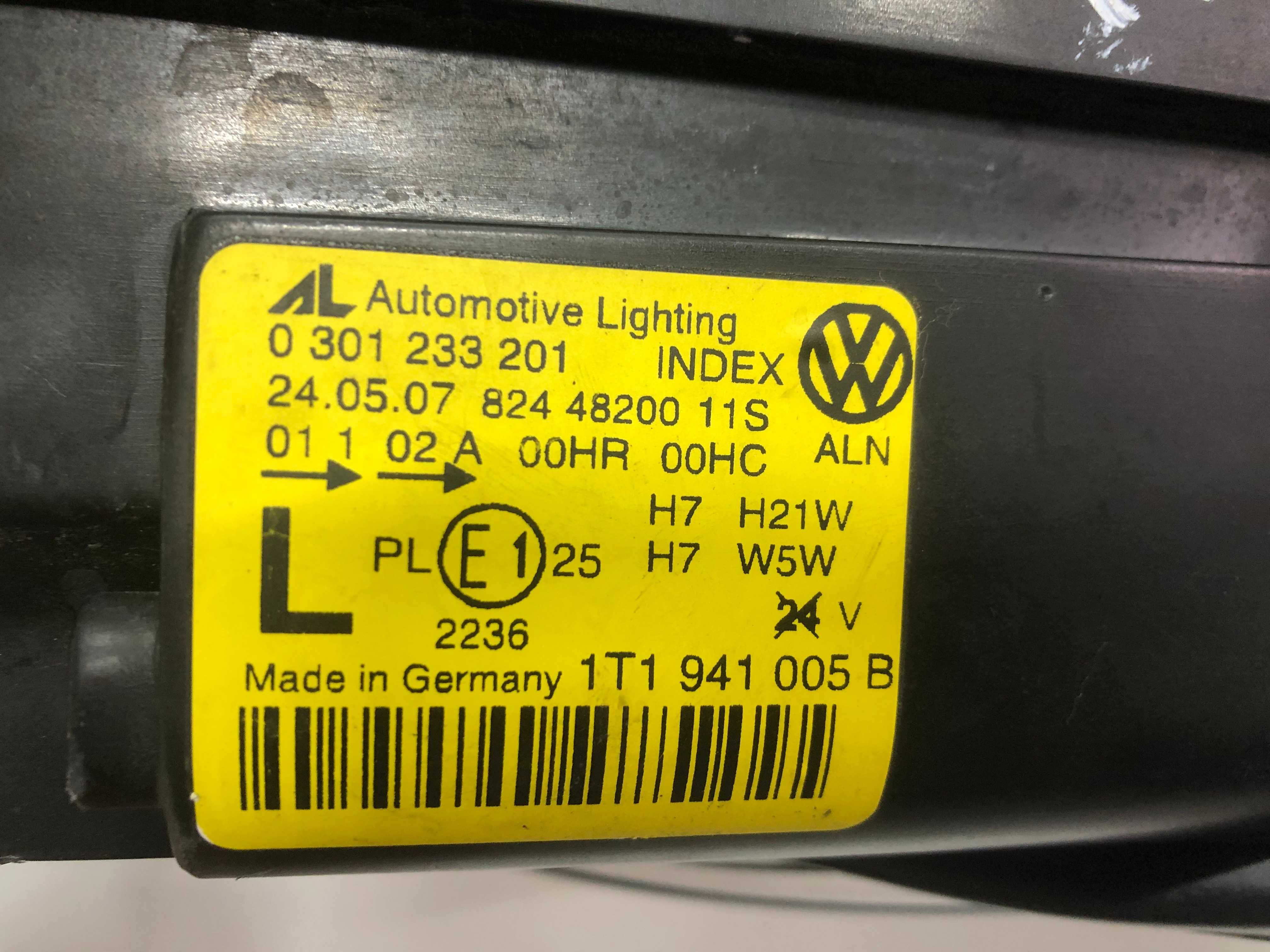 Volkswagen Touran 1T1941006B 1T1941005B 1T1941752A фари