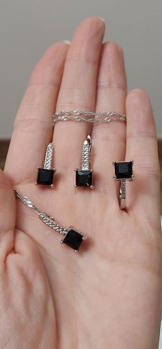 Srebrny komplet biżuterii pr.925 WYPRZEDAŻ