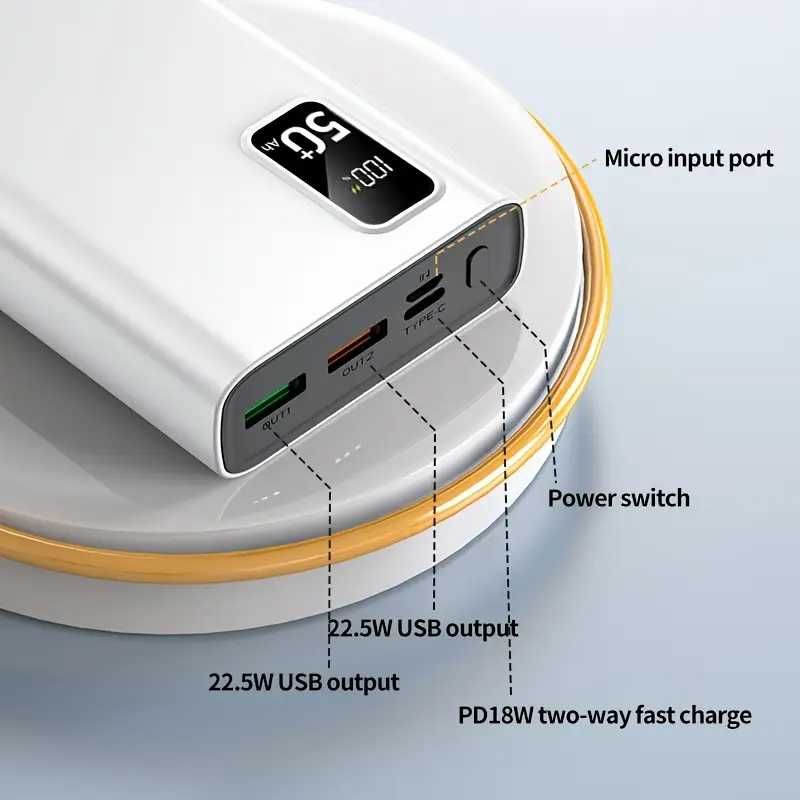 Power Bank potente para qualquer emergência