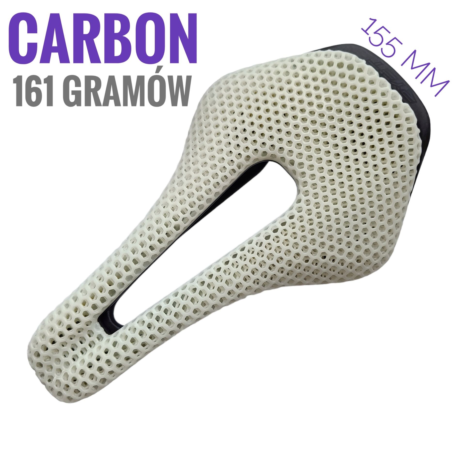 RYET AIRCODE CARBON druk 3D siodełko siodło carbonowe zeius gravel
