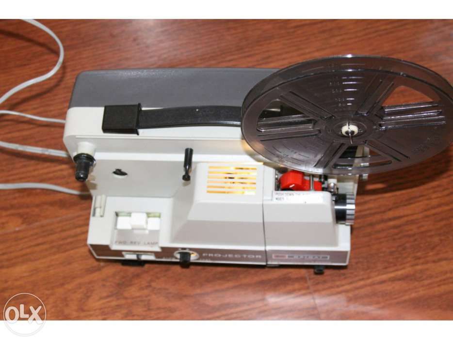 Projector de cinema - filmes super 8