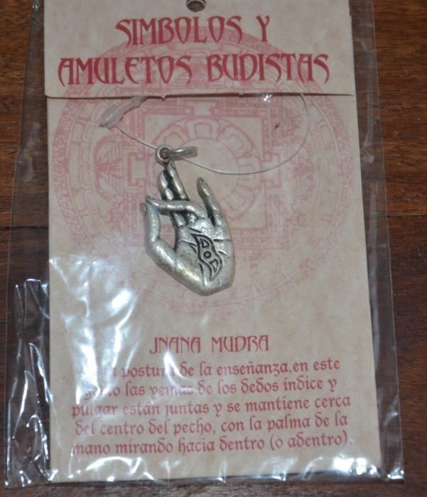 Símbolo Budista Prithvi Mudra - Pendente para Colar