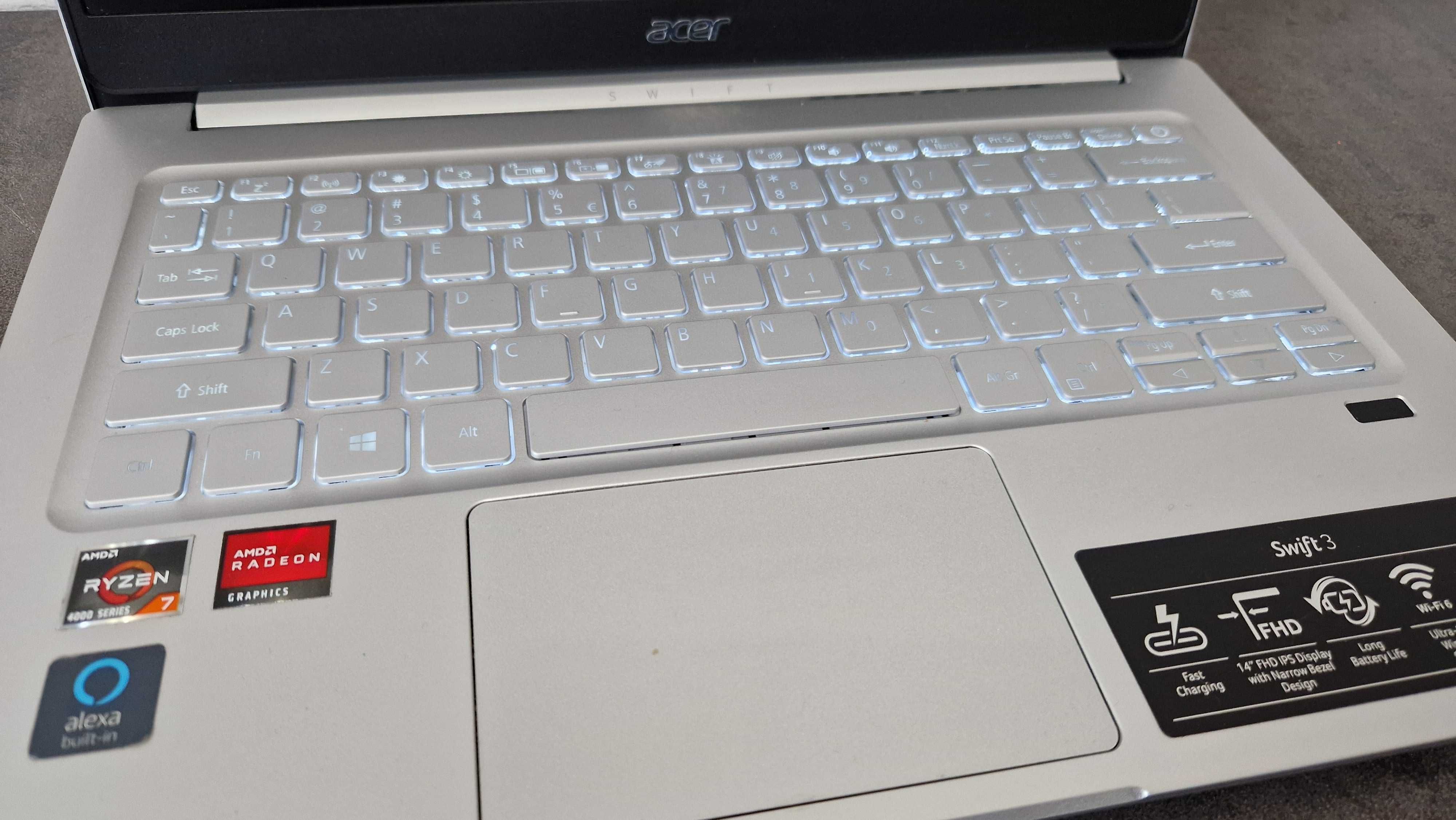 Ноутбук Acer Swift 3 /AMD Ryzen 7 4700U/8/512