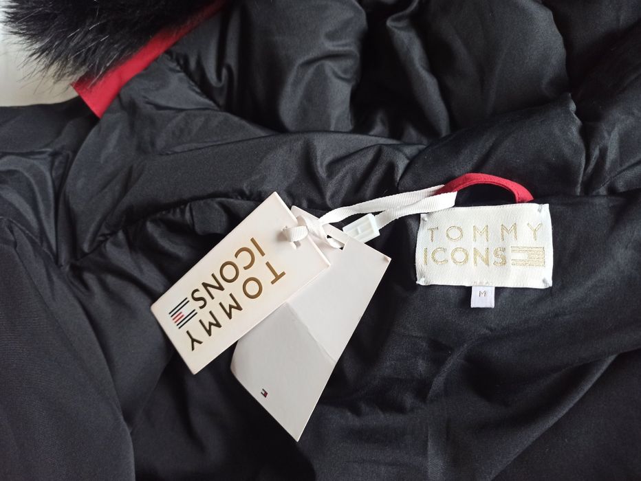 TOMMY HILFIGER parka zimowa tommy icons