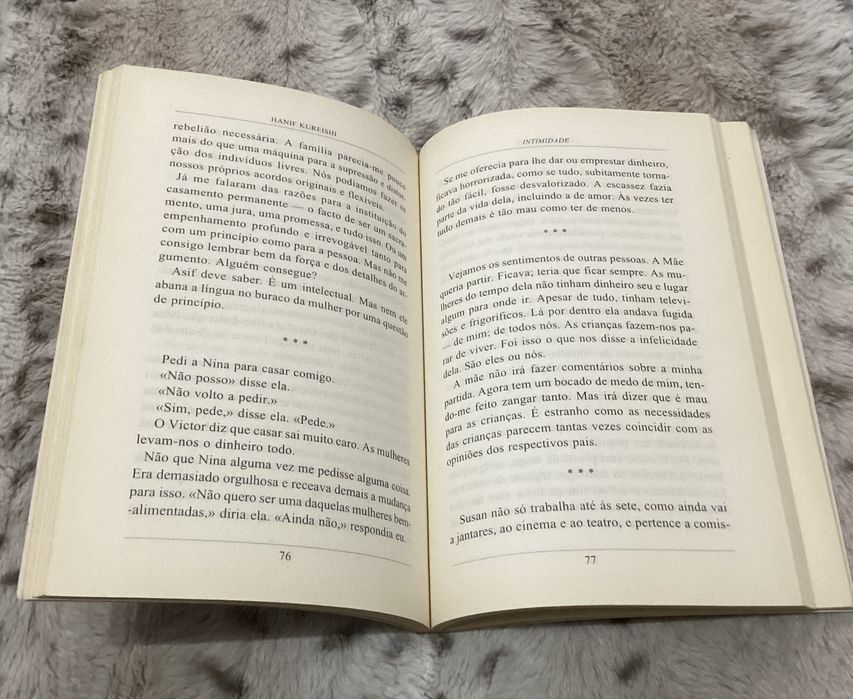 Hanif Kureishi Intimidade