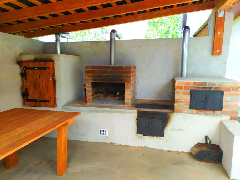 Domek na Kaszubach z prywatnym basenem, sauną, kuchnią ogrodową