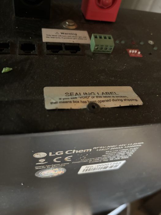 Акумулятор до інвертора LG CHEM 14s2p  260AH 13.5 kWh BMS CAN