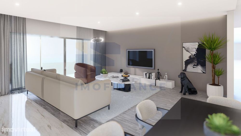 Apartamento T2 c/varandas e garagem