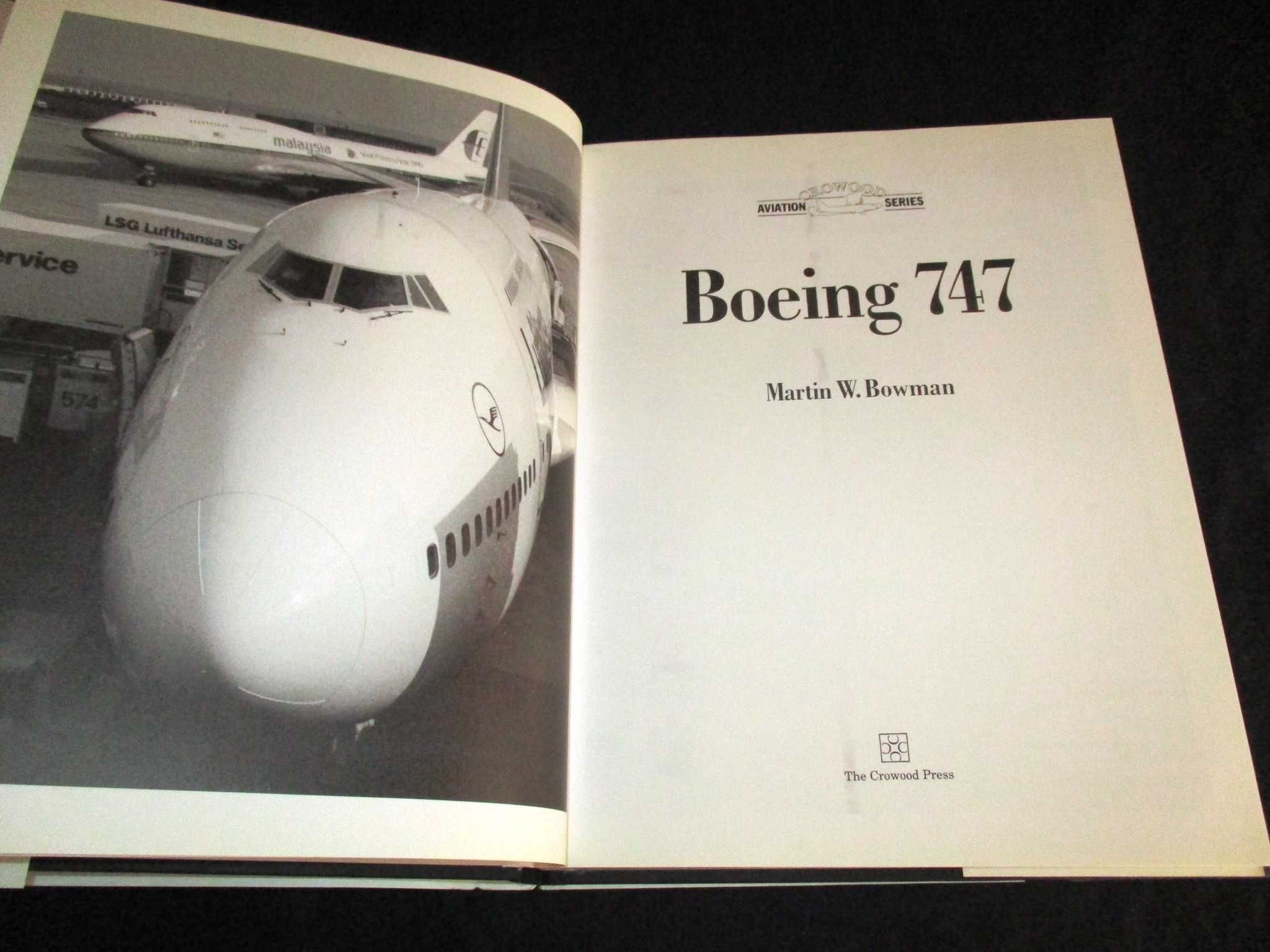 Livro Boeing 747 Martin W. Bowman Aviation Series