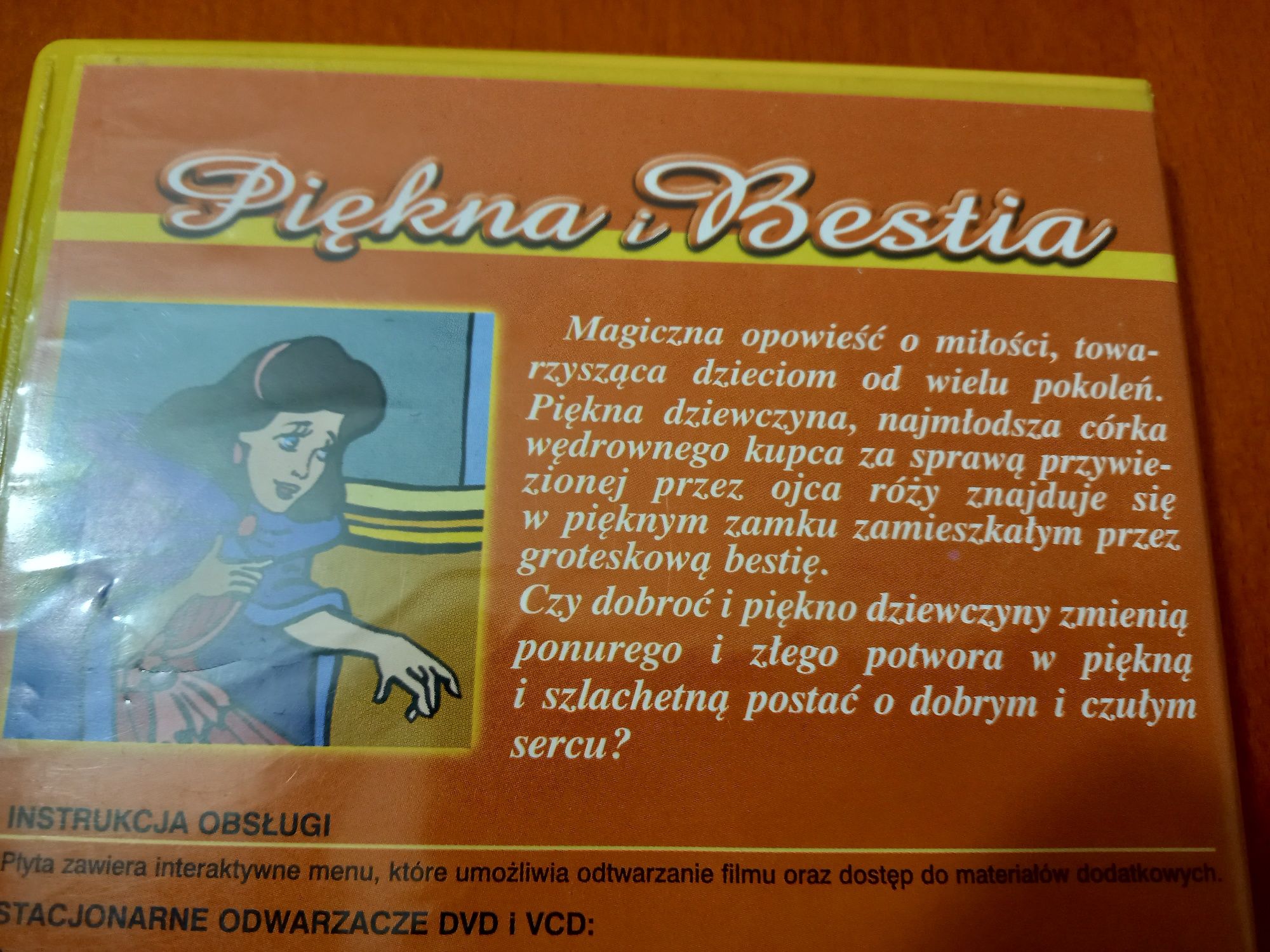 Film Piękna i Bestia Video CD