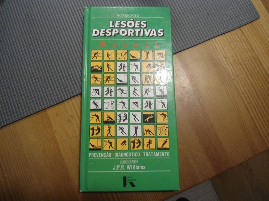 Lesões Desportivas (Manual) de J P R Williams (1988)