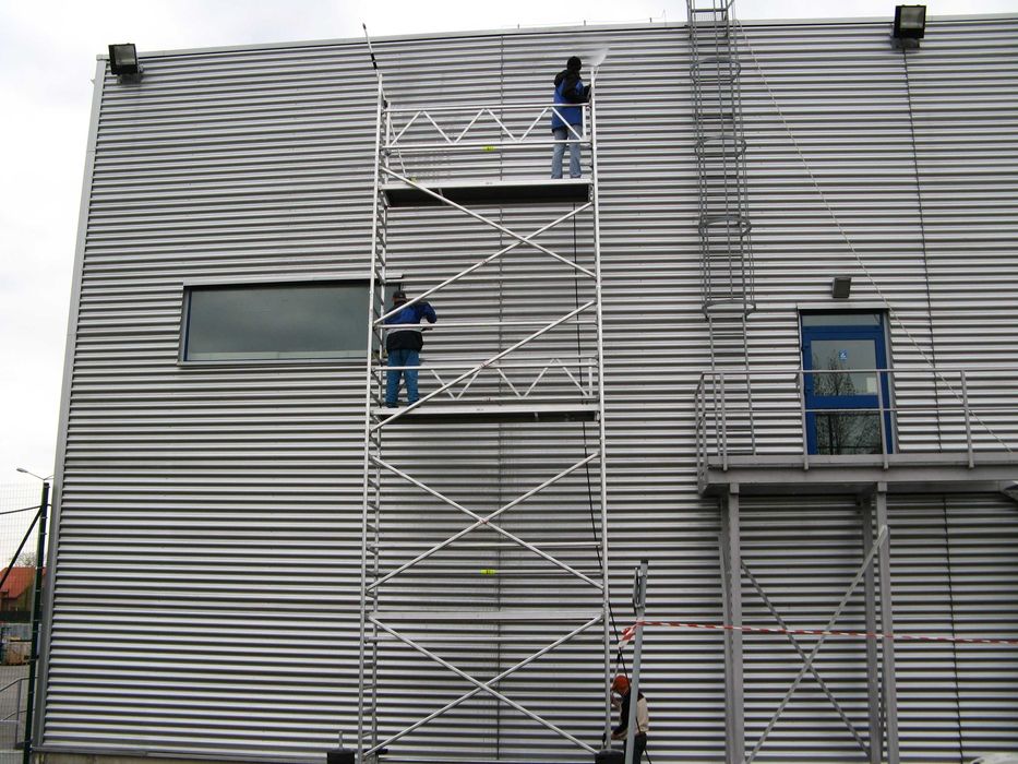 rusztowanie aluminiowe Altrad mobilne 11m wysokości