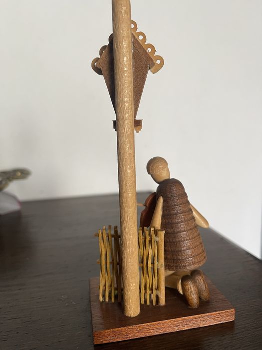 Drewniana figurka S. Sitarski i J. Fedorowicz