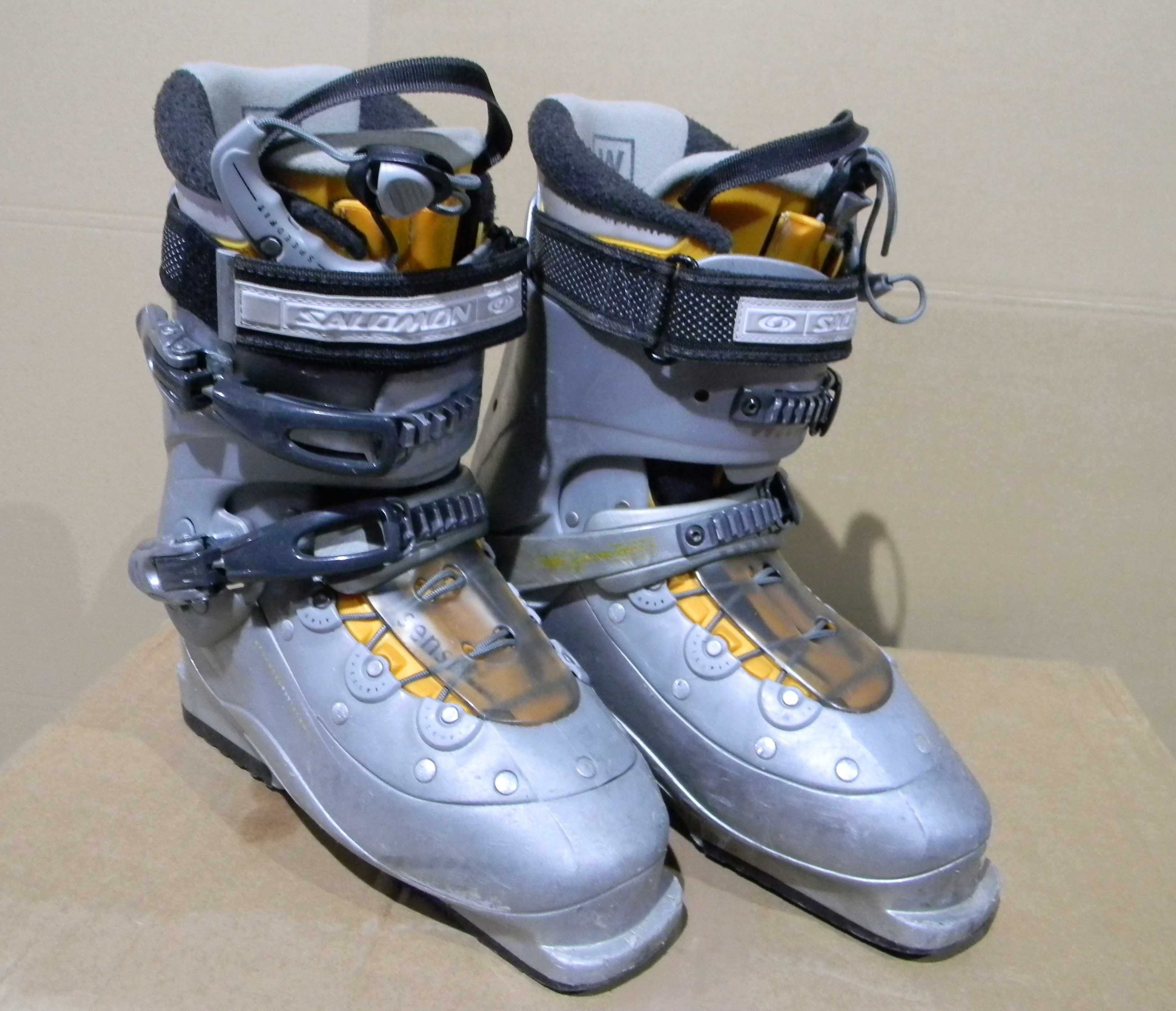 buty zjazdowe narciarskie Salomon r42 Verse 5 szerokie, wygodne 26,5cm