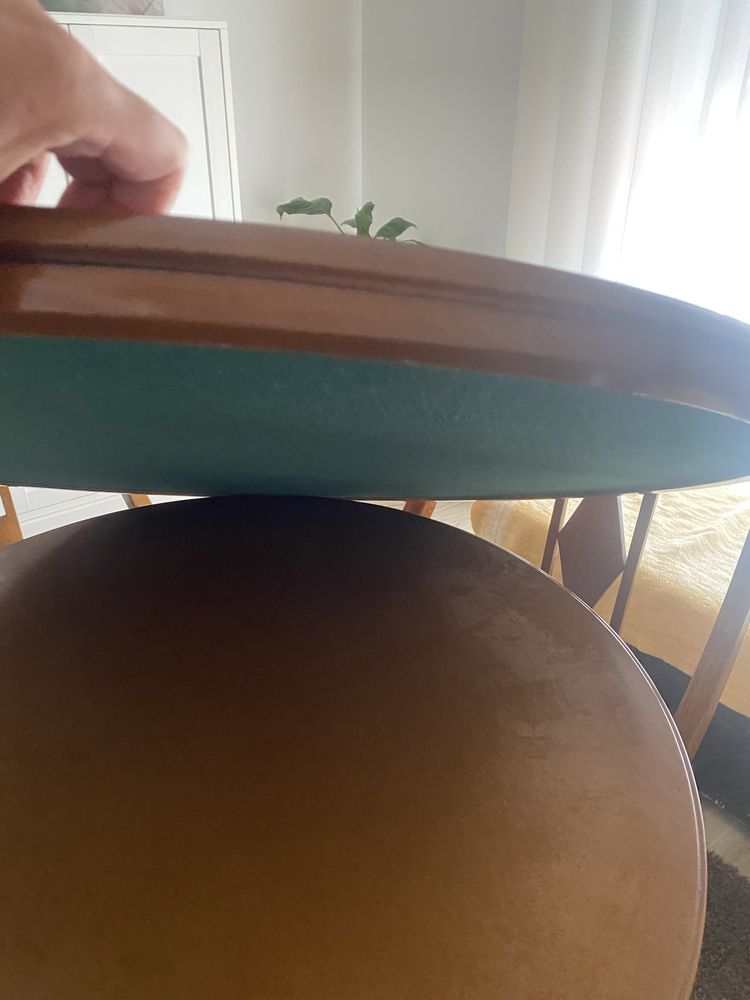 Mesa de jogo, com duplo tampo