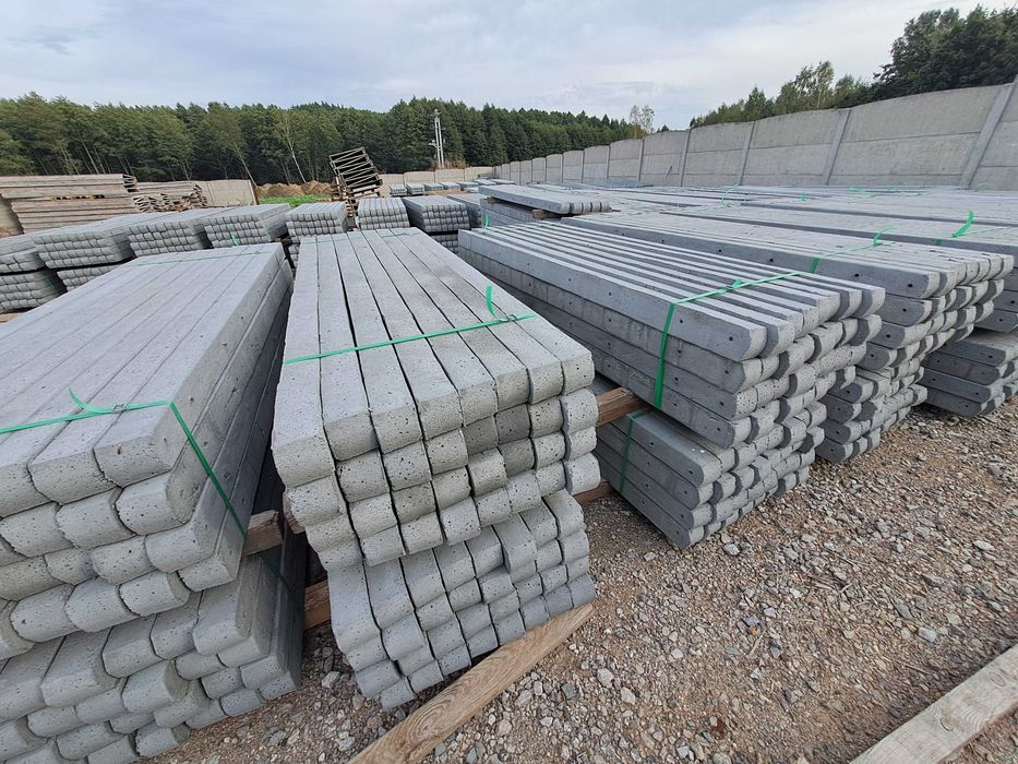Słupki betonowe słupki do siatki słupki do drzewek słupki betonowe