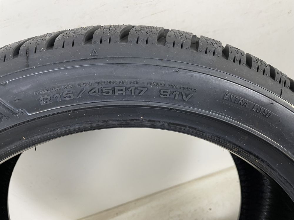 215/45R17 91V Dunlop Winter Sport 5 23rok NOWE!!!