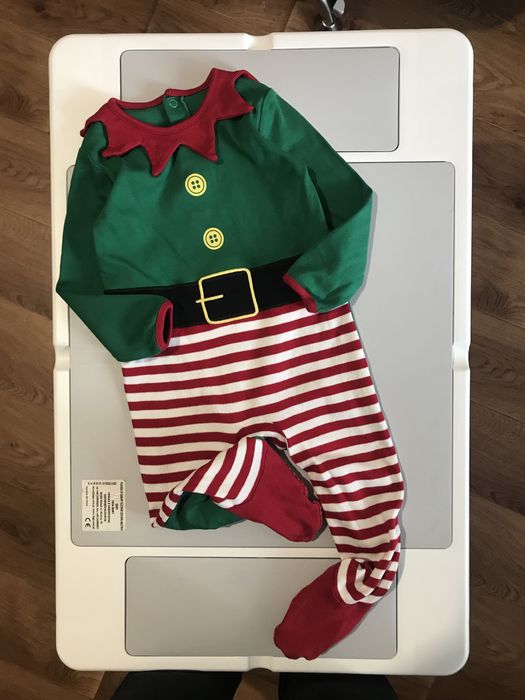 Класний якісний новорічний різдвяний чоловічок 12-18 м