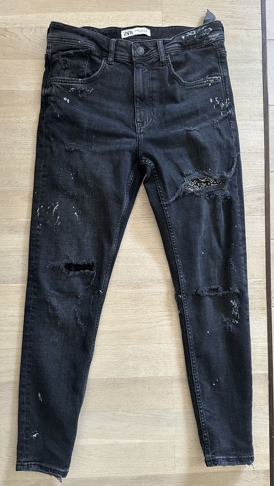 Spodnie jeansowe skinny Zara