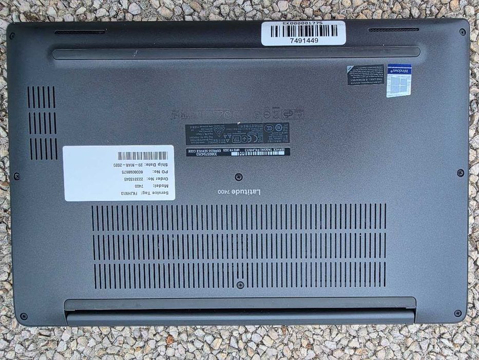 Dell Latitude 7400 I7 8865U