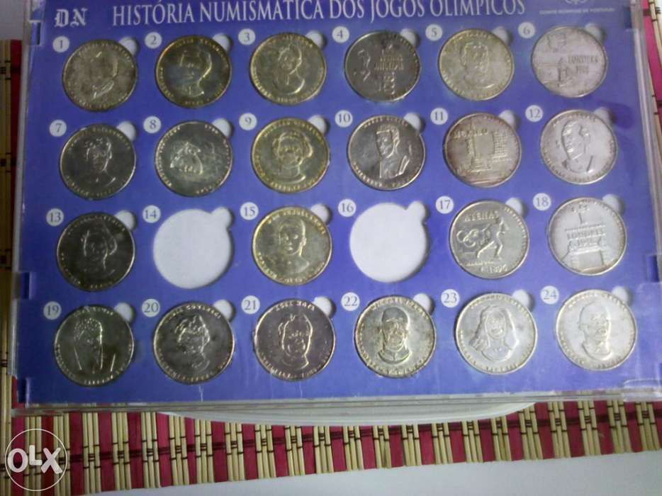 Colecção do diário de noticias - história numismática dos jogos olímpc