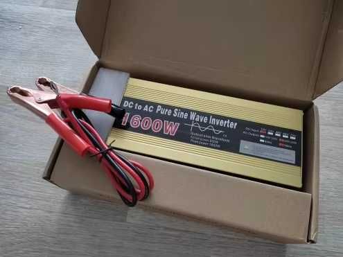 Інвертор Houli 24-220V 1600W чиста синусоїда перетворювач напруги