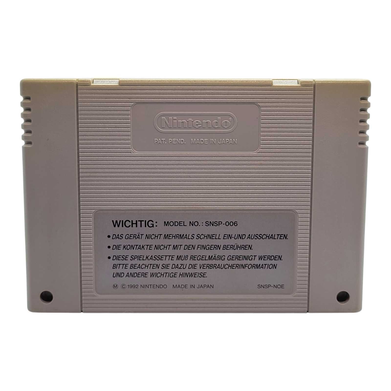 Super Soccer Lothar Matthaus SNES Super Nintendo