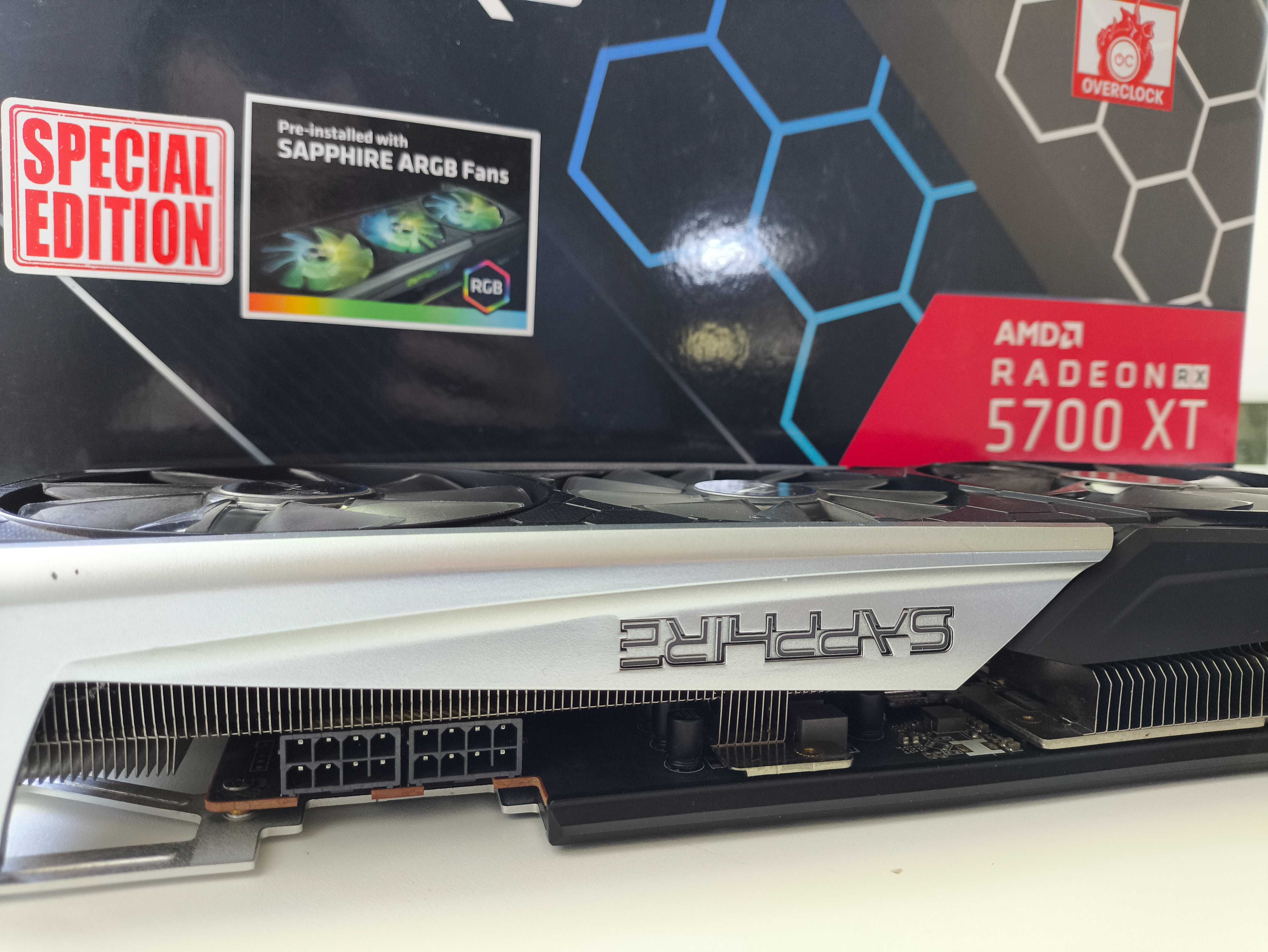 Видеокарта Sapphire Radeon RX 5700 XT NITRO+ special edition RGB Fans