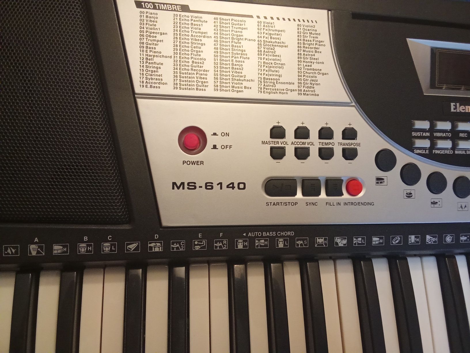 Синтезатор Elenberg ms 6140