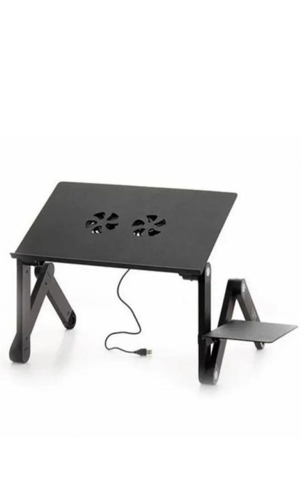 Стіл-підставка трансформер для ноутбука laptop
table t8 50см з охолодж