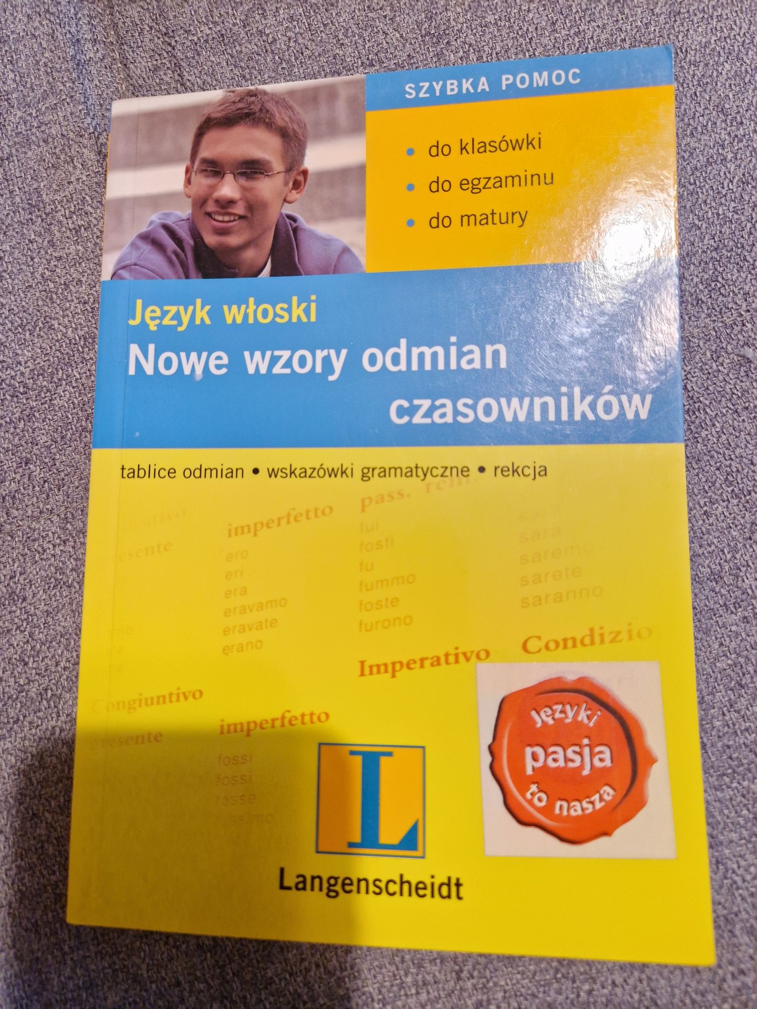 Język włoski. Nowe wzory odmian czasowników