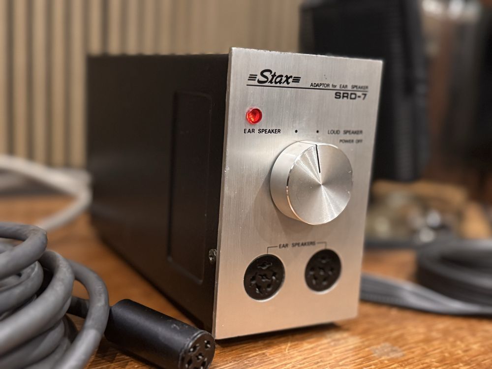 Sluchawki elektrostatyczne Stax SR Lambda Adapter SRD-7