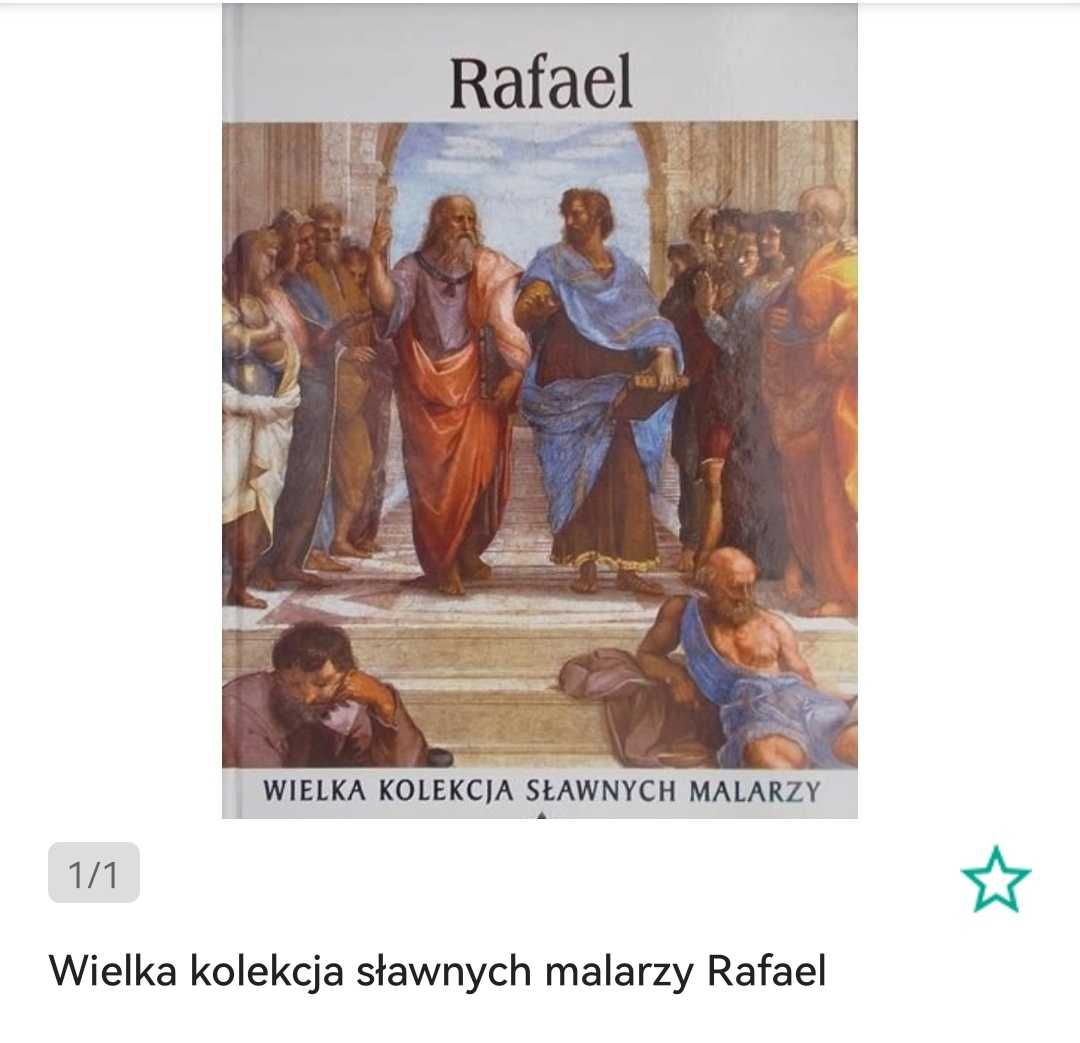 Rafael wielka kolekcja sławnych malarzy