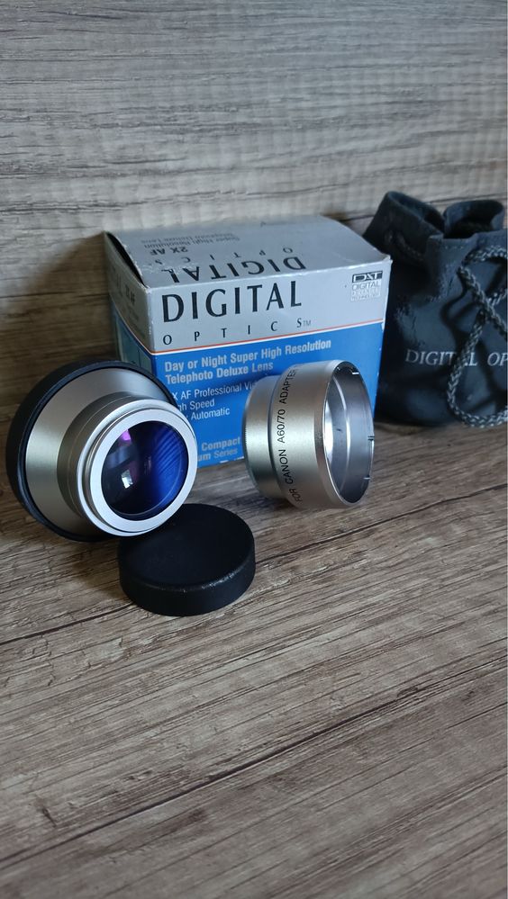 Titanium Digital AF 2X Telephoto Lens 49-37 насадка для фото -відео