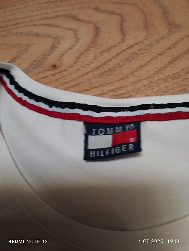 Biała koszulka Tommy Hilfiger r. 34 bdb. stan