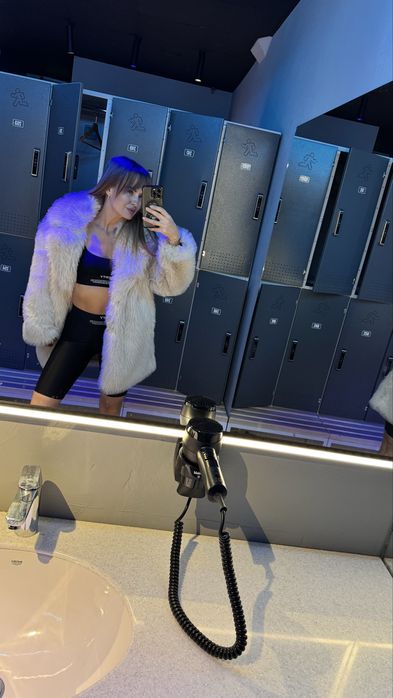 Шуба Zara еко шокарная шуба